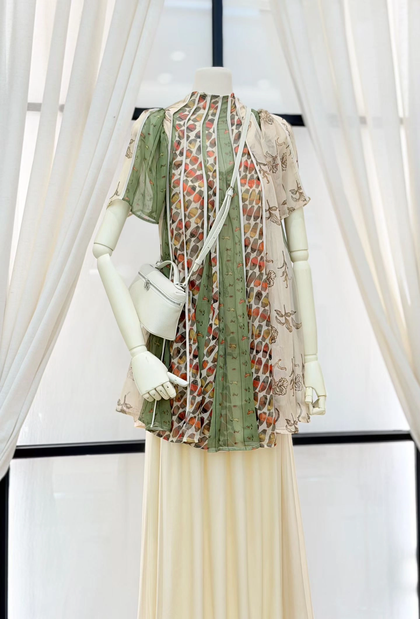 Colourful front
