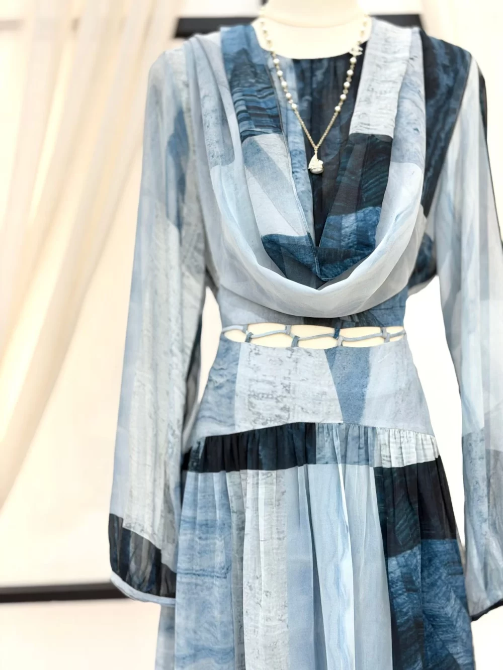 Tidal Bloom Maxi Dress